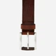 Ремень мужской из натуральной кожи Guess Not Adj & Not Rev H35 BM7879-P6235-BRO M (95 см) Brown (7621235834036) - изображение 3