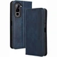 Чохол-книжка Deexe Retro Style для Infinix Hot 70 - Blue - зображення 1