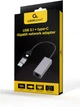 Гігабітний мережевий адаптер Cablexpert USB type-A/ type-C (A-USB3AC-LAN-01) - зображення 2