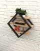 Настінна полиця в стилі лофт EcoLoft Ромбея DSP-1479-1 Дуб Аппалачі - зображення 2