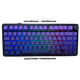 Игровая беспроводная механическая клавиатура ATTACK SHARK X85 / Eng+Ukr / Три режима подключения / White Jade Switch / Purple - изображение 2