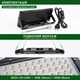 LED-фитолампа для растений PHYTOGLOW PRO 50 Вт, 50 светодиодов 2835, регулируемый наклон, подвес, кабель с выключателем - изображение 3