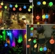 Вулична гірлянда на сонячній батареї з датчиком день/ніч 12 м 100 LED Різнобарвний (0923) - изображение 4