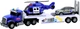 Zestaw pojazdów policyjnych LEAN Toys City Police 21474 (5905991038702) - obraz 2