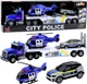 Zestaw pojazdów policyjnych LEAN Toys City Police 21474 (5905991038702) - obraz 5