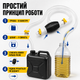 Ручной насос для откачки жидкости 20 л/мин для топлива бензина масла воды и технических жидкостей - изображение 2
