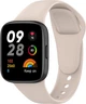 Ремінець Jsota для Redmi Watch 3 (Силіконовий) Beige (33113-34) - зображення 1