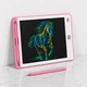 LCD планшет для малювання 8.5 дюйма мультихромний із стілусом для дітей та нотаток рожевий - зображення 1
