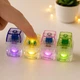 Антистрес клікер на 4 клавіші зі світловим ефектом Fidget Clicker Pop Button різнокольоровий - зображення 4