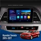 Штатная автомагнитола Hyundai Sonata 2015-2017 4/64Gb DVR DSP CarPlay Android Auto сенсорная авто магнитола в машину с экраном 9 дюймов - изображение 1