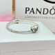 Срібна намистина Pandora Пандора 792512C00 - изображение 7