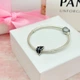Срібна намистина Pandora Пандора Синє вигнуте пірʼячко 792576C01 - изображение 2