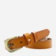 Ремень женский из натуральной кожи Weatro zhin-kit-28k-0111 110 см Рыжий (3090429757) - изображение 4