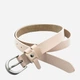 Ремень женский из натуральной кожи Weatro zhin-kit-23k-0075 110 см Нюд (3090335898) - изображение 3