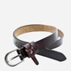 Ремень женский из натуральной кожи Weatro zhin-kit-23k-0078 110 см Темно-коричневый (3090341594) - изображение 3