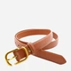 Ремень женский из натуральной кожи Weatro zhin-kit-23k-0094 105 см Рыжий (3090413929) - изображение 3
