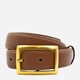 Ремень женский из натуральной кожи Weatro zhin-kit-28k-0098 105 см Коричневый (3090416300) - изображение 1