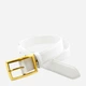 Ремень женский из натуральной кожи Weatro zhin-kit-28k-0097 105 см Белый (3090416180) - изображение 3