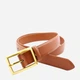 Ремень женский из натуральной кожи Weatro zhin-kit-28k-0100 105 см Рыжий (3090417770) - изображение 3