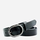 Ремень женский из натуральной кожи Weatro zhin-kit-28k-0102 110 см Черный (3090420092) - изображение 4