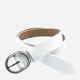 Ремень женский из натуральной кожи Weatro zhin-kit-28k-0107 110 см Белый (3090426205) - изображение 3