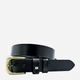 Ремень женский из натуральной кожи Weatro zhin-kit-28k-0108 110 см Черный (3090427907) - изображение 1