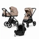 Коляска універсальна CARRELLO Omega (3in1) Asteroid Beige - изображение 1
