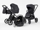 Коляска універсальна CARRELLO Omega (3in1) Meteor Grey - зображення 1