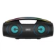 Портативна музична колонка Bluetooth з мікрофоном B100 20Вт 80дБ USB AUX TF карта FM-приймач LED підсвітка чорна - зображення 1