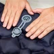 Надувной матрас туристический с двумя подушками 230x140 см Коврик для кемпинга HN-607 Каремат со встроенным насосом походный - изображение 7