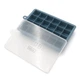 Форма для льда Lessner Sky Blue силикон с крышкой пластик 19,5х12,5х3см (10320) - изображение 2