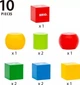 Klocki magnetyczne Brio 10 elementów (7312350304350) - obraz 5