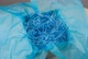 Бумажный наполнитель для коробок 25 г голубой - изображение 2