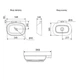 Раковина Qtap Cardinal 565х400х130 White QT0411K177WN - изображение 2