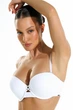 Бюстгальтер балконет push-up 9460 Balaloum білий 80B - зображення 5