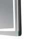 Зеркало Qtap Mideya (MI2) 600х800 с часами, с LED-подсветкой Touch, с антизапотеванием, диммером, рег. яркости QTMID60080049627 - изображение 5
