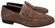 Loafersy męskie zamszowe Geox U35CCA00022-C1018 45 30 cm Brązowe (8056206117662) (955555909369892) - Outlet - obraz 3