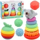 Zestaw sensoryczny LEAN Toys 16 elementów (30586) - obraz 1