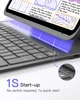 Чохол Inateck з клавіатурою для iPad Air 13 дюймів M4 2026/M3 2025/M2 2024 12,9 дюймів BK2007-13 - зображення 5