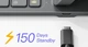 Чохол Inateck з клавіатурою для iPad Air 13 дюймів M4 2026/M3 2025/M2 2024 12,9 дюймів BK2007-13 - зображення 8