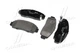 Гальмівні колодки BREMBO P28034 Acura TL; Honda Civic, Shuttle, Accord, Stream; Zaz Sens; Nissan Teana 45022TR0E51, 45022TR0E50, 45022TR0E02 - зображення 3