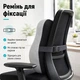 Подушка офісна ортопедична для спини IDEIA 44х38х12 см з ефектом пам`яті з наволочкою - зображення 4