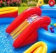Надувной игровой центр Intex 57453-2 «Радуга», 297 х 193 х 135 см, с шариками 16 шт, подстилкой, насосом - изображение 6