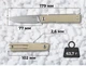 Ніж складаний кишеньковий RUIKE 7.7 см 8Cr13MoV / G10 Білий (D712-T) - зображення 9