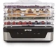 Сушилка для продуктов Gorenje, мощность 230 Вт, 5 поддонов по 28 см, диаметр 29 см, максимальная температура 75°C, электронное управление, белый цвет - изображение 6