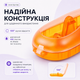 Пластиковий універсальний чохол-футляр для бритви Gillette Mach3 / Fusion / ProGlide/ Venus, ABS-пластик, дорожній, помаранчевий (жовтогарячий) - изображение 2