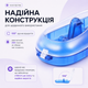 Пластиковий універсальний чохол-футляр для бритви Gillette Mach3 / Fusion / ProGlide/ Venus, ABS-пластик, дорожній, синій - зображення 2