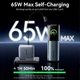 Батарея универсальная Vention 20000 mAh 165W Gray TFT Display Type (FKFH0) - изображение 10