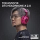 Навушники Logitech G Pro X 2 Lightspeed Wireless Magenta (981-001275) - зображення 8