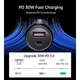Зарядное устройство Choetech USB-C+USB-A 60W QC3.0/PD/PPS black (TC0014-BK) - изображение 6